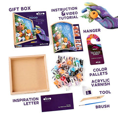 OKTO set za modeliranje u drvenom okviru