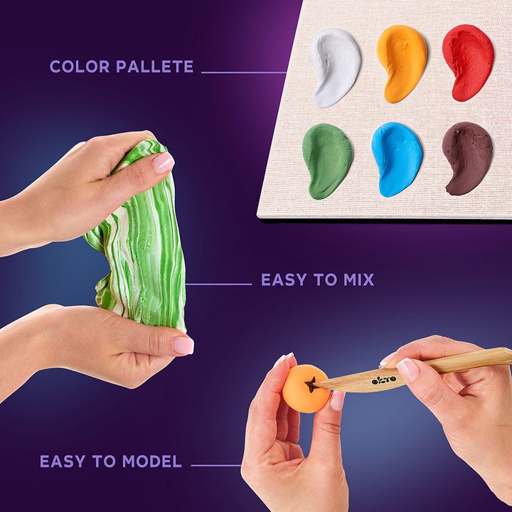 OKTO set za modeliranje u drvenom okviru