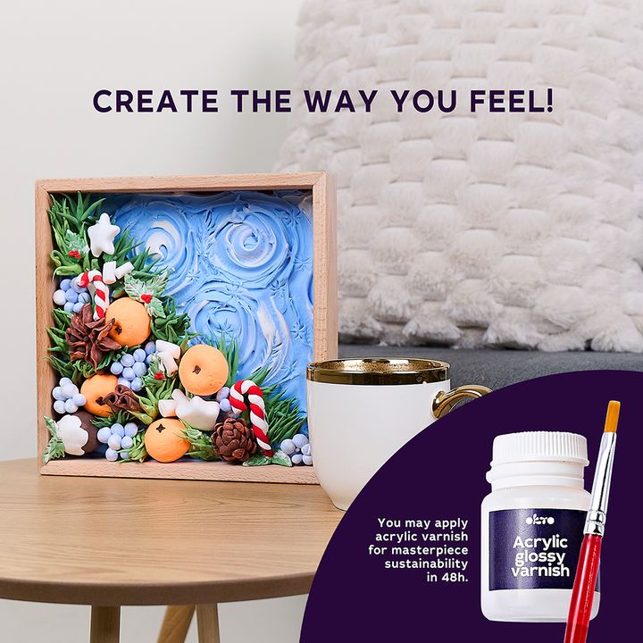 OKTO set za modeliranje u drvenom okviru