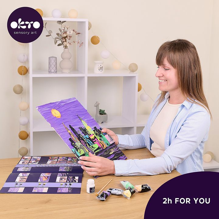 OKTO Kreativni 3D set &quot;Skyline New York&quot; 30 x 40 cm