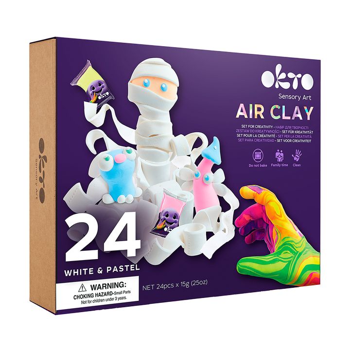 OKTO kreativni samostvrdnjavajući set 24 pastelne nijanse - slika 2