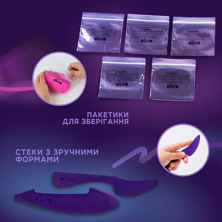 OKTO kreativni set samostvrdnjavajućih 18 nijansi