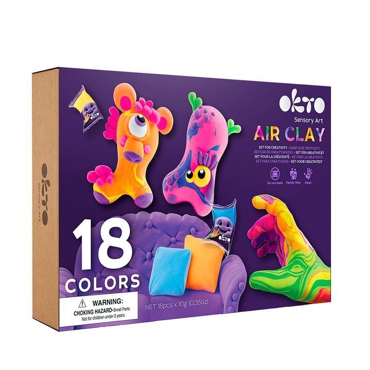 OKTO kreativni set samostvrdnjavajućih 18 nijansi