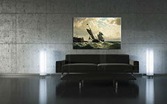 Slika na platnu STVARANJE LUKE - William Bradford REP022