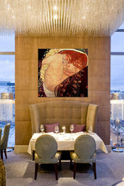 Slika na platnu DANAE - Gustav Klimt REP026