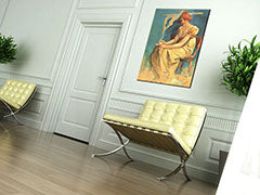 Slika na platnu Kava - Alfons Mucha REP094