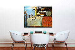 Slika na platnu NATURA MORTE VIVENTE - Salvador Dalí REP121