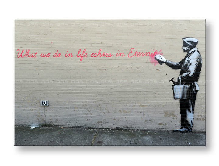 Slika na platnu Street ART - Banksy