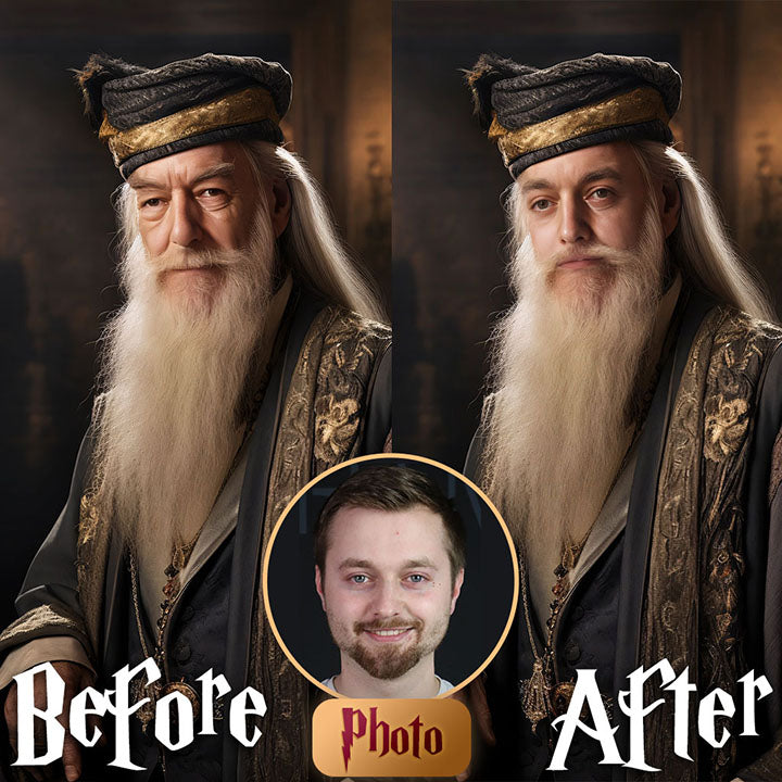 Slika s fotografije Albus Dumbledor - Mudrost Hogwartsa | različite dimenzije