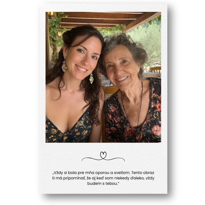 Personalizirana slika s fotografije s citatom | PAPILORA