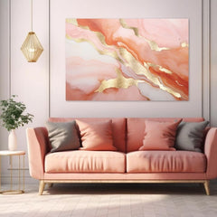 Zlatni dodir na platnu Odbljesci jutarnjeg sunca | različite dimenzije