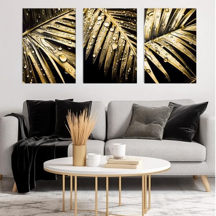 Zlatni dodir na platnu Tajna prirode | različite dimenzije