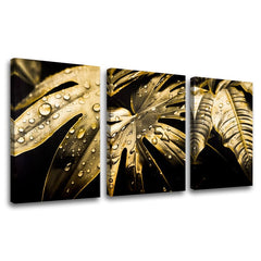 Zlatni dodir na platnu Ples zlatnog lišća | različite dimenzije