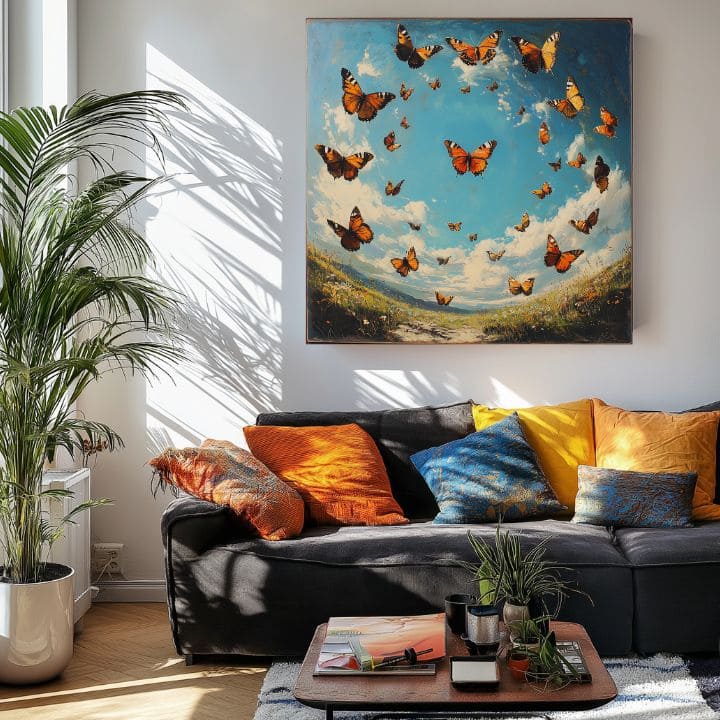 Slika Krug leptira - Harmonija u prirodi