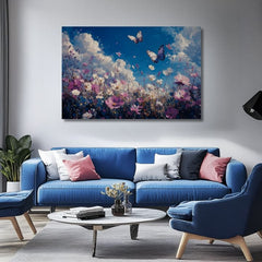 Slika Leptir - Let iznad livade