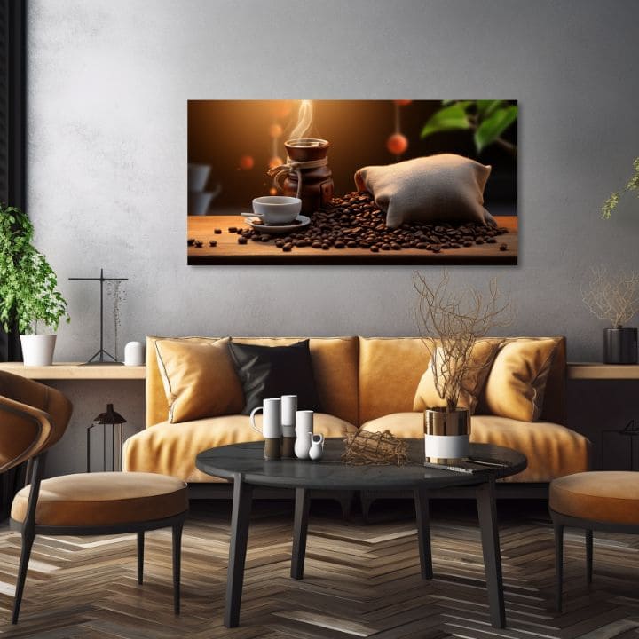 Slike kave za kuhinju Apstraktna aroma | različite dimenzije