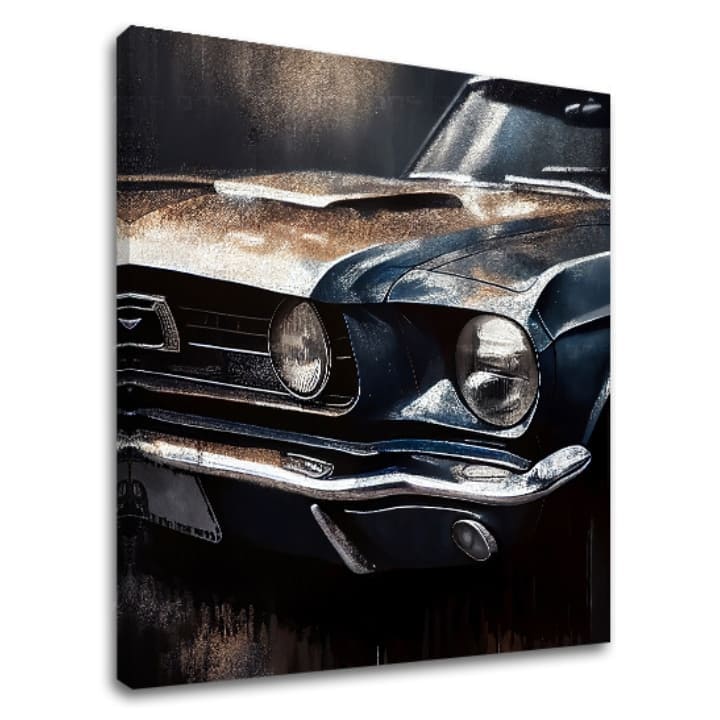 Dizajn dekoracije na platnu Galopirajući američki san | različite dimenzije