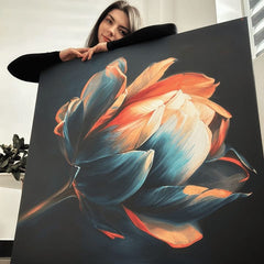 Dizajn dekoracije na platnu Buđenje ljepote | različite dimenzije