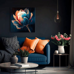 Dizajn dekoracije na platnu Buđenje ljepote | različite dimenzije