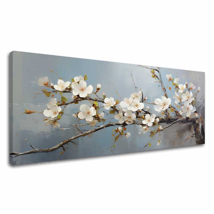 Cvjetni svijet na platnu Oaza mira i radosti | različite dimenzije