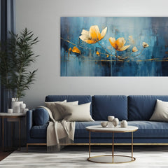 Bezvremenska elegancija na platnu Zlatni dodir radosti | različite dimenzije