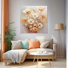 Peach Fuzz Paintings Nježan ples cvijeća