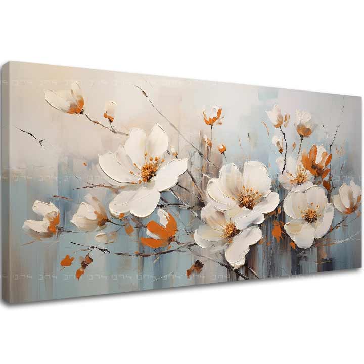 Peach Fuzz Paintings Harmony in Bloom | različite dimenzije