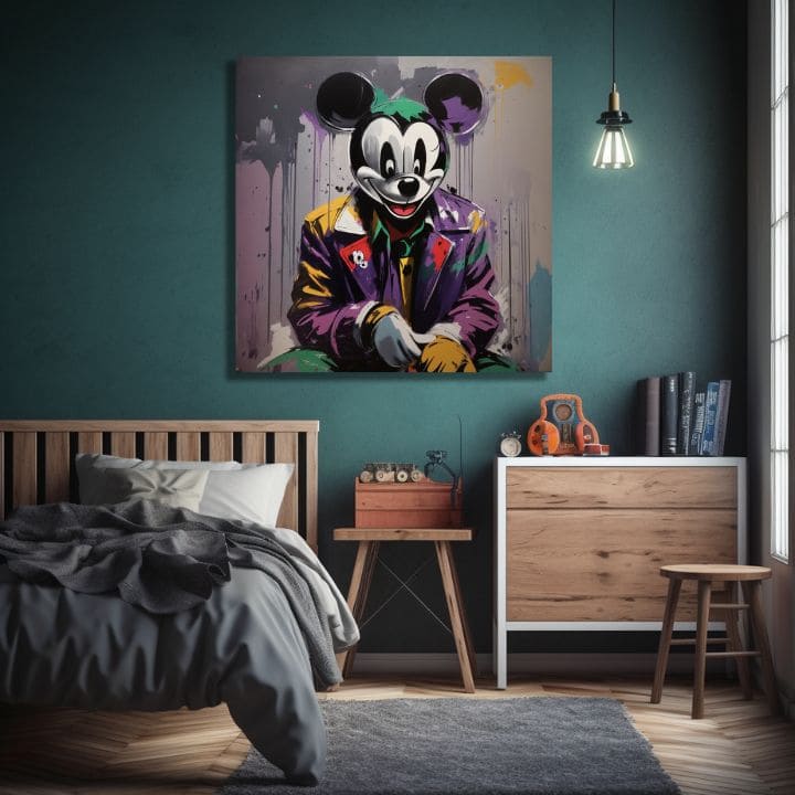 Slika na platnu - Zaštitnik Mickey Mouse | različite dimenzije