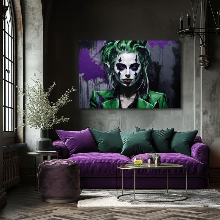 Slika na platnu - Tamna kraljica Lady Gaga | različite dimenzije