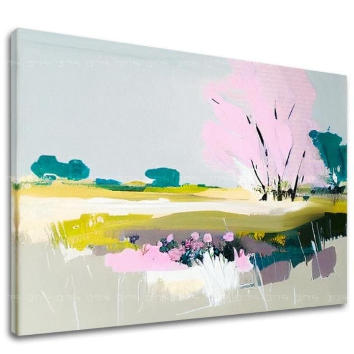 Pejzaž na platnu Apstraktni dan u prirodi | različite dimenzije