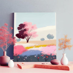 Pejzaž na platnu Svijet preplavljen bojama | različite dimenzije