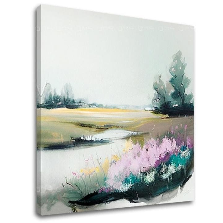 Pejzaž na platnu Neobično mjesto na livadi | različite dimenzije