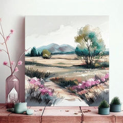 Pejzaž na platnu Putovanje u nepoznatu zemlju | različite dimenzije