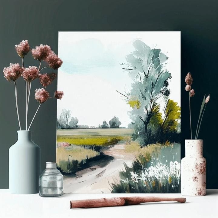 Pejzaž na platnu Putovanje u bolji život | različite dimenzije