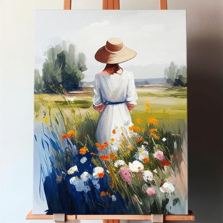 Pejzaž na platnu Traženje tišine u prirodi | različite dimenzije