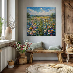 Pejzažna slika na platnu Ljetna livada