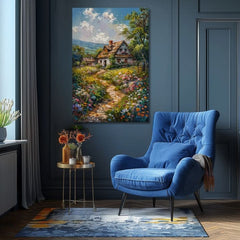 Pejzažna slika na platnu Putovanje u bajku