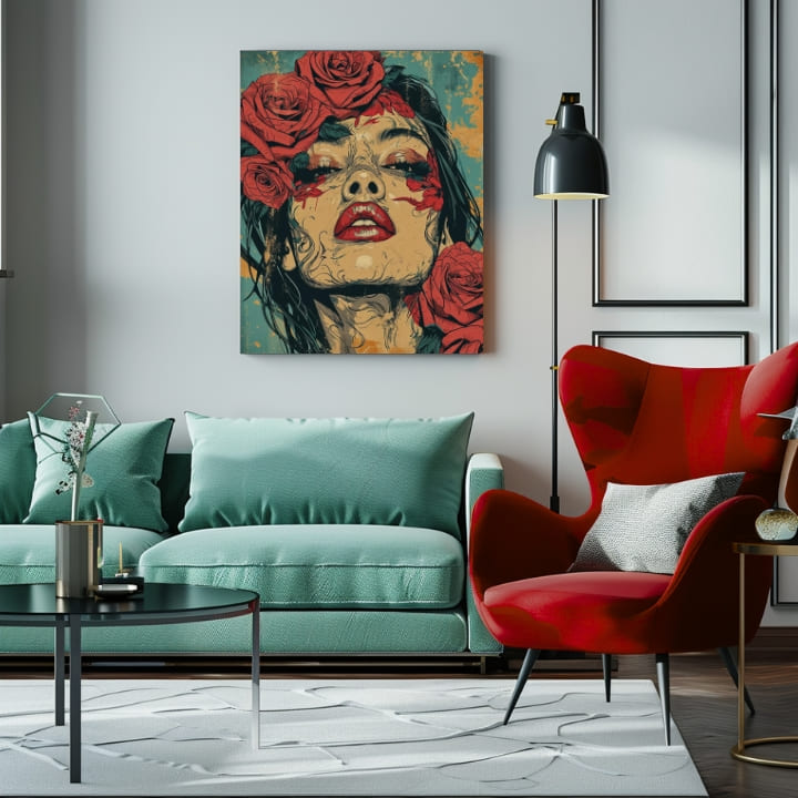 Elegantna slika žene Passion