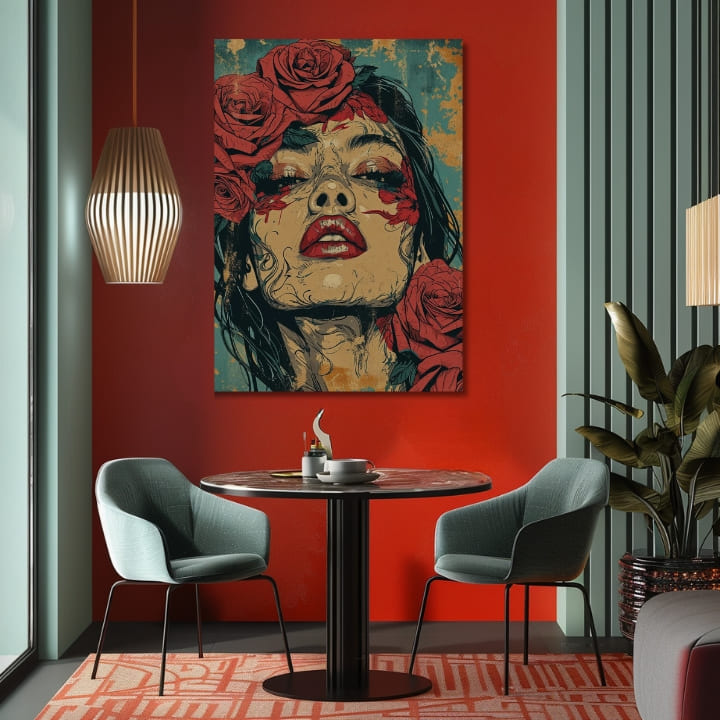 Elegantna slika žene Passion