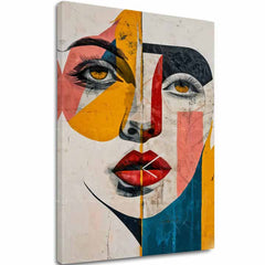 Elegantna slika žene Želja za poljupcem