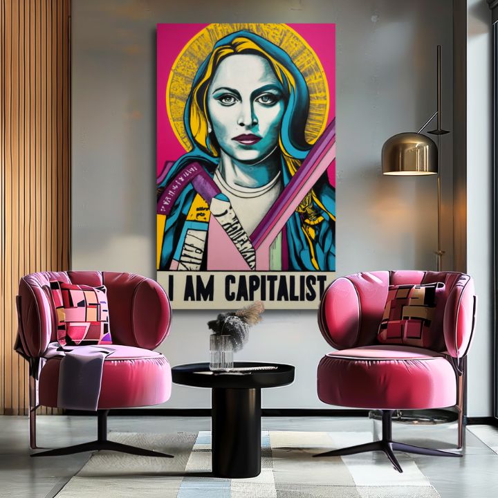 Madonna slika na platnu - Pop revolucija