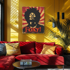 Jimi Hendrix slika na platnu - Legenda zvuka