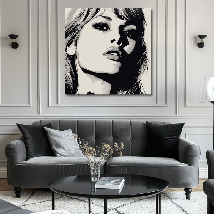 Slika Brigitte Bardot - Elegancija 60-ih