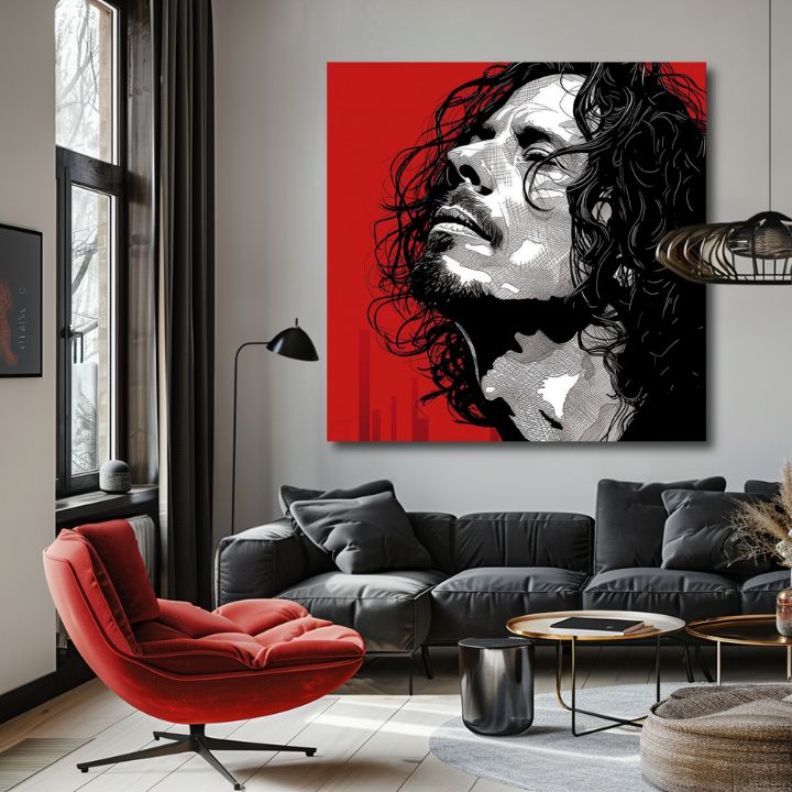 Slika Chrisa Cornella na platnu - Rock Passion