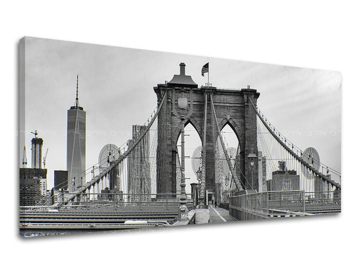 Zidna slika Panorama GRADA / NEW YORK
