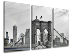 Zidna slika u 3 dijela GRAD / NEW YORK