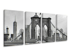 Zidna slika u 4 dijela GRAD / NEW YORK