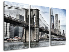 Zidna slika u 3 dijela GRAD / NEW YORK