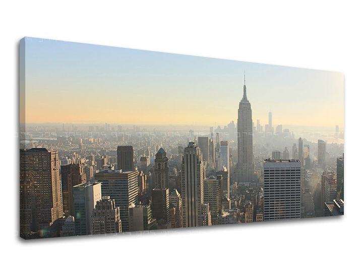 Zidna slika Panorama GRADA / NEW YORK