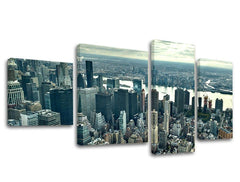 Zidna slika u 4 dijela GRAD / NEW YORK